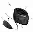 Fig. 01 - Home appliance with removable decorative elements