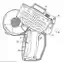 Fig. 01 - Linerless label printer with controller to relieve print pressure following print cycle