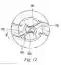 Fig. 12 - Drill adapter for drill having central and lateral cutting inserts