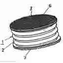 Fig. 01 - Intervertebral disk prosthesis or artificial vertebra