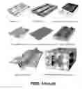 Fig. 12 - Method of micro-fabrication of a helical slow wave structure using photo-resist processes