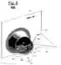 Fig. 07 - Laser line projector with spherically rotatable support and level/plumb indicators for the support