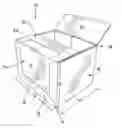 Fig. 01 - Display containers with removable panel