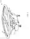 Fig. 02 - Rotating wing aircraft with tip-driven rotor and rotor guide-ring