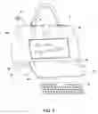 Fig. 02 - Handbag/purse based combination electronic gadgets