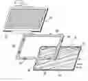Fig. 01 - Shock resistant mounting for small display screen