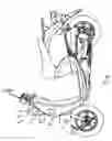 Fig. 04 - Headlight assembly structure for a motorcycle