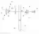 Fig. 01 - Releasable fastener assembly affixable through a panel