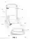 Fig. 02 - Variously adjustable night splint with adjustable spacers and lock-out hinge