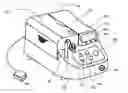 Fig. 01 - Laser systems, with a fiber storage and dispensing unit, useful in medicine and dentistry