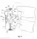 Fig. 28 - Interspinous process implant including a binder and method of implantation