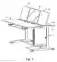 Fig. 02 - Dual functional desk with tilt-adjustable tops