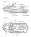 Fig. 02 - Internal combustion engine having an improved oil cooling structure, and personal watercraft incorporating same