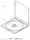 Fig. 02 - Compact disc holder with magnetic means