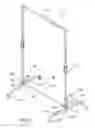 Fig. 02 - Foot assembly of a clothes rack