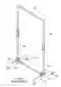 Fig. 07 - Foot assembly of a clothes rack