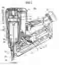 Fig. 02 - Combustion-powered, fastener-driving tool generating sparks in succession when triggered