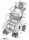 Fig. 02 - Stroller with drop-down basket