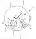 Fig. 01 - Electronic device with secondary display projection
