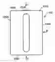 Fig. 01 - Battery having a case with an identification recess and guide grooves for coupling to an electronic device