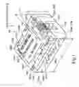 Fig. 02 - Battery having a case with an identification recess and guide grooves for coupling to an electronic device