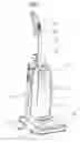 Fig. 02 - Flow control valve system for an upright vacuum cleaner with a cleaning hose