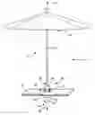 Fig. 01 - Umbrella support system