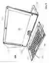 Fig. 02 - Portable computer system with rechargeable keyboard