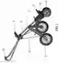 Fig. 02 - Powered golf bag vehicle with speed control