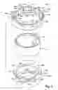Fig. 09 - Lock apparatus for the base portion of a blow mold