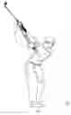Fig. 02 - A safe swinging method and device for accurate playing and training of swinging sports such as golf, baseball, hockey, cricket, tennis, racquetball, and squash.
