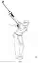 Fig. 04 - A safe swinging method and device for accurate playing and training of swinging sports such as golf, baseball, hockey, cricket, tennis, racquetball, and squash.