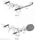 Fig. 28 - A safe swinging method and device for accurate playing and training of swinging sports such as golf, baseball, hockey, cricket, tennis, racquetball, and squash.