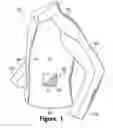 Fig. 02 - Article of apparel incorporating a flocked material