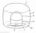 Fig. 01 - Light emitting diode and lens for the same