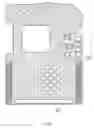 Fig. 09 - Electronic card formed of a printed circuit board