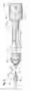 Fig. 06 - Combination router-end mill cutter tool, edger with combination tool, and method of edging eyeglass lenses