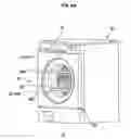 Fig. 07 - Drum washing machine having foldable door