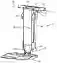 Fig. 01 - Articulating leg rest for a wheelchair