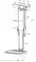 Fig. 06 - Articulating leg rest for a wheelchair