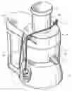 Fig. 01 - Juice extractor appliance having improved cutter disc