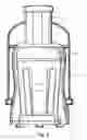 Fig. 06 - Juice extractor appliance having improved cutter disc
