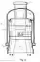 Fig. 07 - Juice extractor appliance having improved cutter disc
