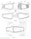 Fig. 03 - Lumbar support with supplemental abdominal support panels