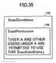 Fig. 35 - Scan apparatus capable of identifying users
