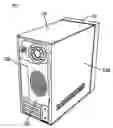 Fig. 01 - Drive bay cover for reducing high frequency electromagnetic interference (EMI) emissions