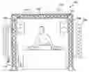 Fig. 01 - Stand for various equipment, including lights, and methods