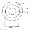 Fig. 01 - Component with optical fiber and associated optical fiber