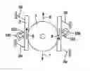 Fig. 01 - Inserting and extracting device for rotatable data carrier plates