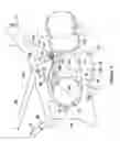 Fig. 04 - Engine mounting arrangement for two wheeled vehicle